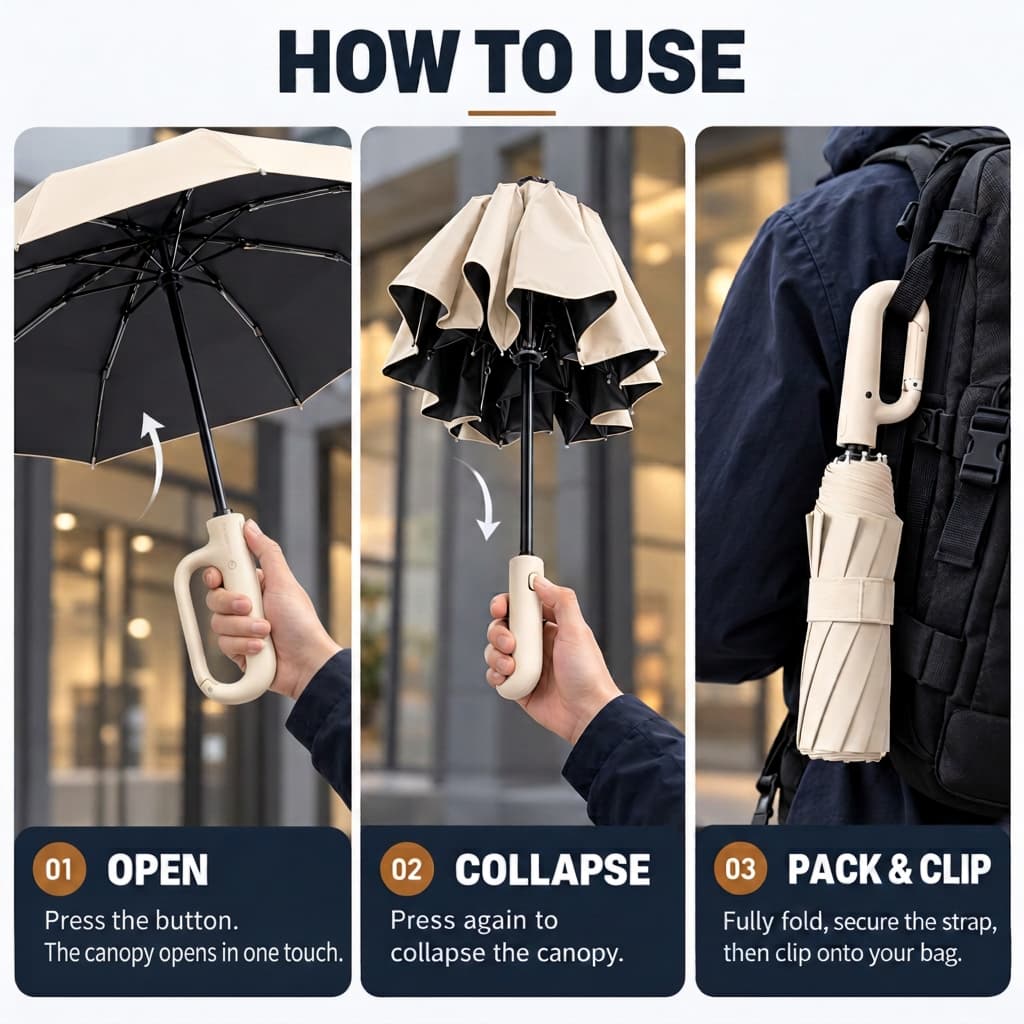 Maverae Automatic Umbrella