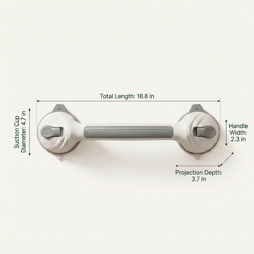 Shower Grab Bar with Indicator